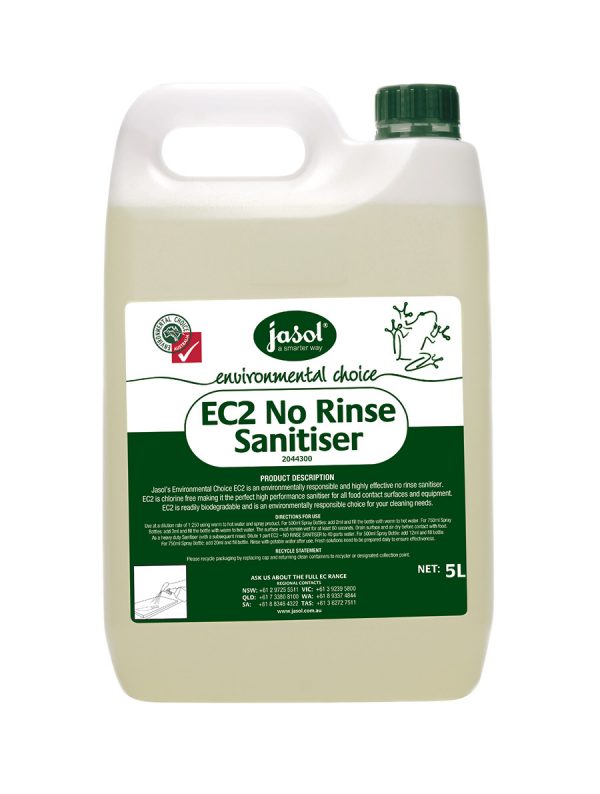 2044300—EC2-No-Rinse-Sanitiser—5L